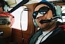 Chuck in a Plane