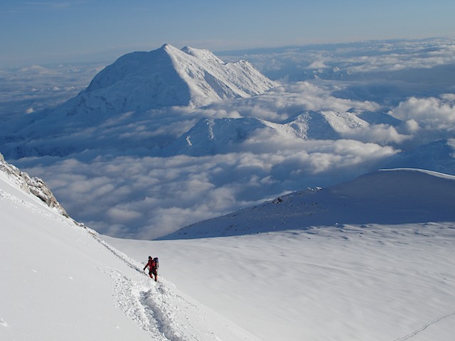 Descending Denali Pass