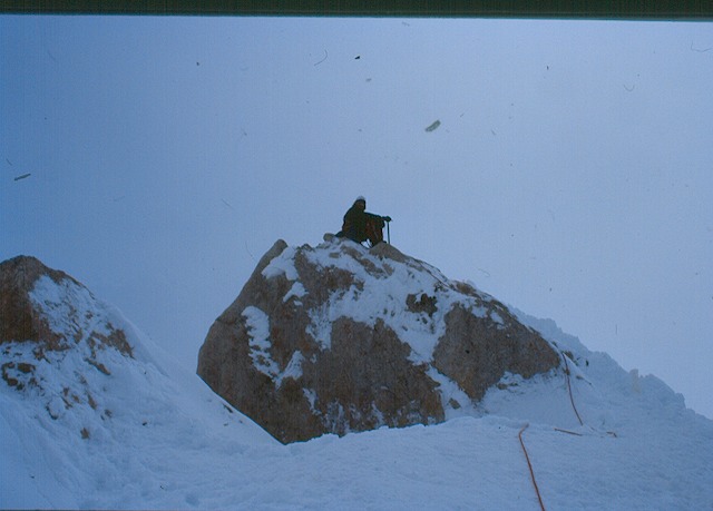 Ryan on a Rock