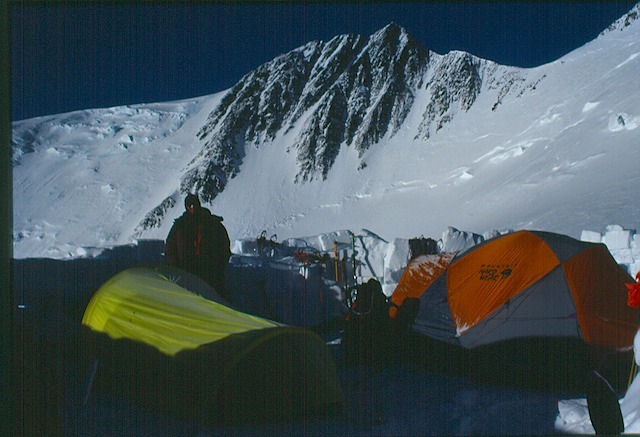 Ryan at High Camp