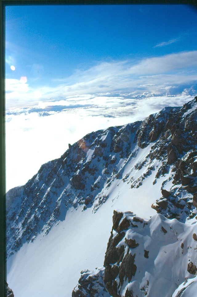 16k Ridge from High Camp